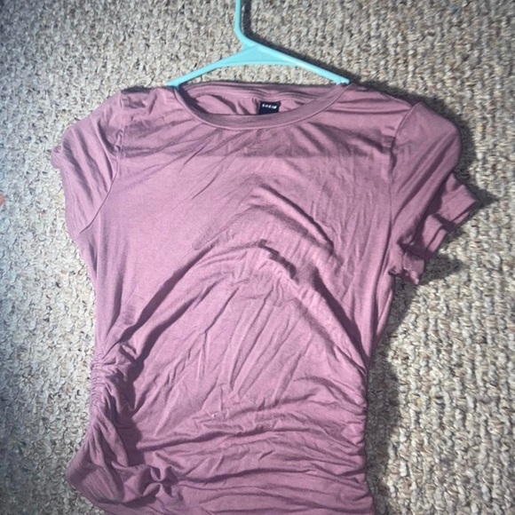 Purple string crop top - Picture 2 of 2